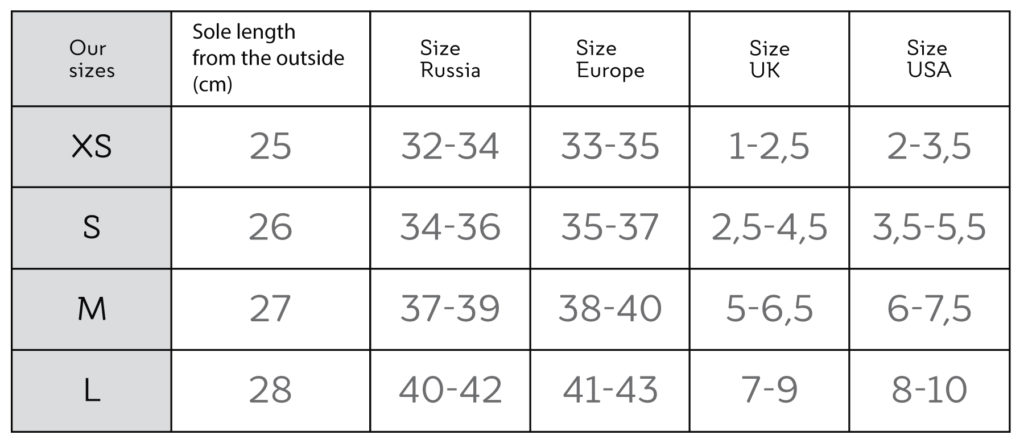 Size guide