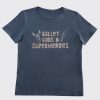 Female T-shirt Ballet Gods & Superheroes