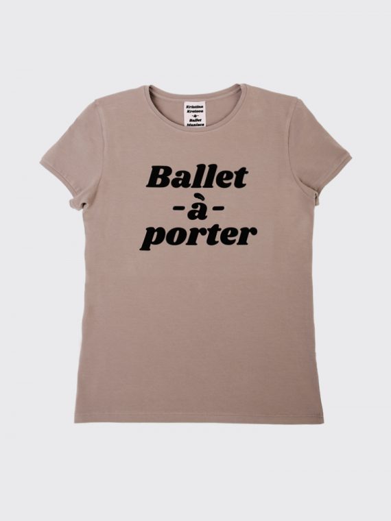 T-shirt Ballet-à-porter