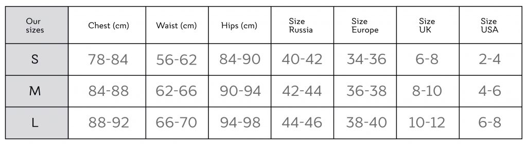 Size guide