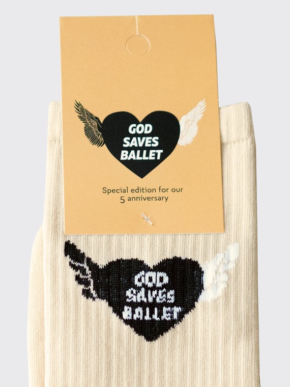 Socks GOD SAVES BALLET