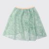 Girls tunique-skirt mini Pastel green