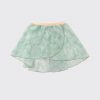 Girls tunique-skirt mini Pastel green