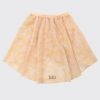 Girls tunique-skirt mini Pastel yellow