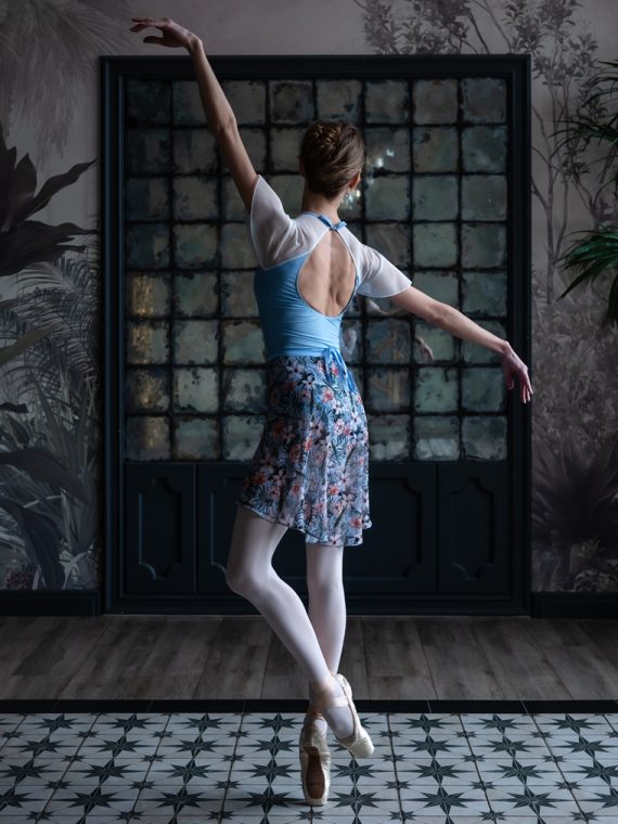 Tunique-skirt mini Ballet paradise