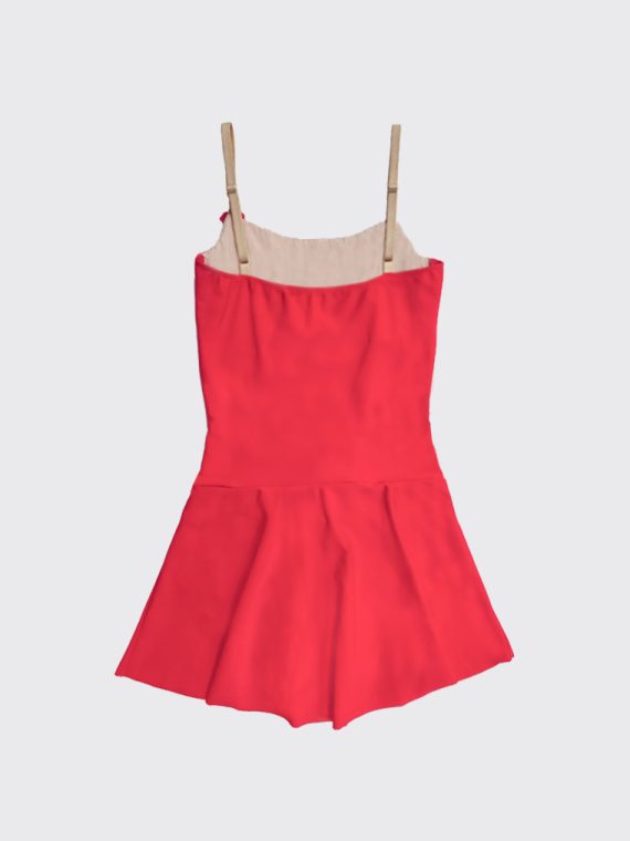 Little red dress leotard