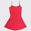 Little red dress leotard