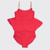 Little red dress leotard