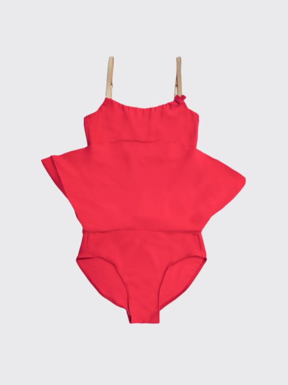 Little red dress leotard