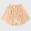 Girls tunique-skirt mini Pastel yellow