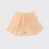 Girls tunique-skirt mini Pastel yellow