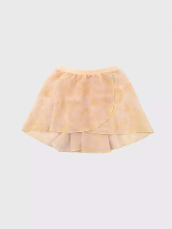 Girls tunique-skirt mini Pastel yellow